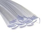 Plastique baguettes de soudure PC 8x1mm Plat Transparent 25 Barres